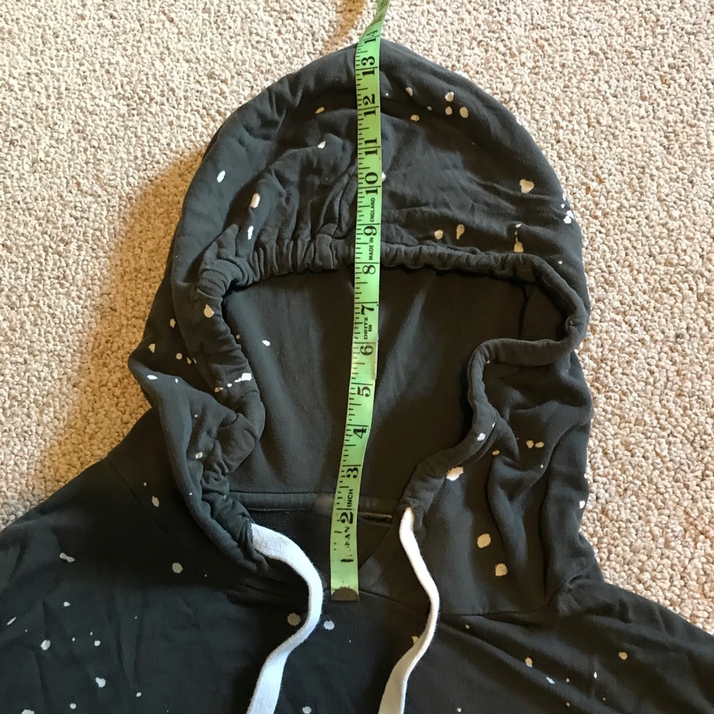 Betsey Johnson Performance Brown Ombré Hoodie, GUC, M - Picture 10 of 14